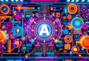 Illustration of a vibrant AI interface demonstrating the capabilities of an ai image generator no restrictions, showing unlimited creative potential.