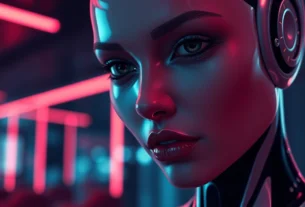 Engaging nsfw ai chat session with a realistic AI girlfriend in a private digital environment for adult conversations